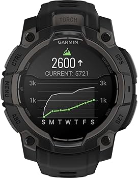 Amazon.com: Garmin Instinct 3-45 mm Outdoor GPS Smartwatch, AMOLED